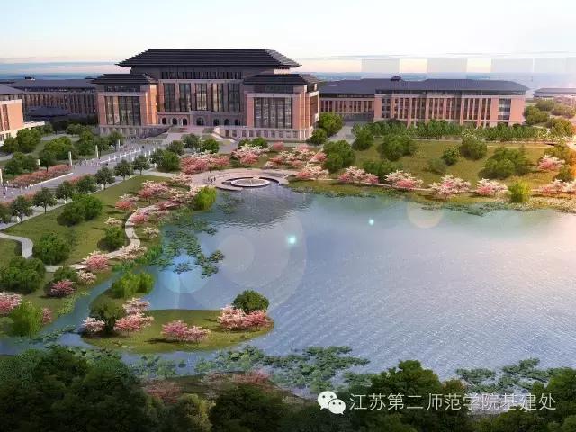再过一个月,江苏第二师范学院新校区,即将惊艳全国